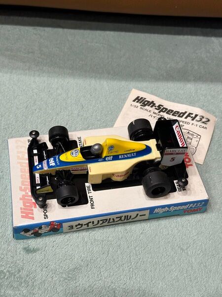 超希少!!【トミー ウィリアムズルノー ハイスピードF-1/32 】