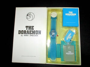 THE DORAEMON by AKIR ONOZUKA Doraemon wristwatch set * junk treatment * (3Etsu