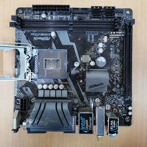 ASRock B365M-ITX/ac материнская плата /(LGA1151)INTEL no. 8,9 поколение CPU соответствует /PC детали DIY ремонт материал * работоспособность не проверялась * Junk * текущее состояние доставка 