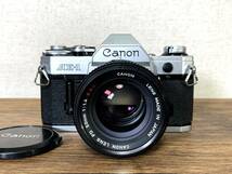 キャノン Canon AE-1　一眼レフ フィルムカメラ　FD 50mm f/1.4 S.S.C. レンズ　動作品　シャッター鳴き無し　速度変化確認　ジャンク扱い_画像1