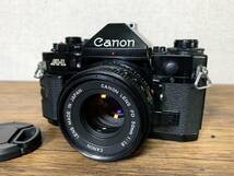 キャノン Canon A-1　一眼レフ フィルムカメラ　New FD 50mm f/1.8 レンズ　動作品　シャッター鳴き無し　速度変化確認　ジャンク扱い_画像2