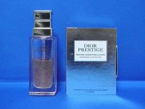 Dior クリスチャンディオール プレステージ ラ マイクロ ユイル ド ローズ セラム 50ml 美容液 USED サンプル付(未使用)