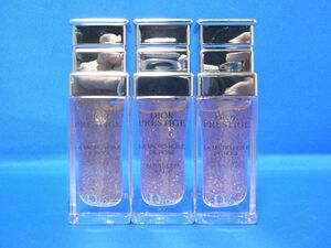 Dior クリスチャンディオール プレステージ ラ マイクロ ユイル ド ローズ セラム 10ml 美容液 3本セット