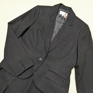☆FB35 IDEA LIZE イデアライズ フォーマル レディース 13号 13AR セレモニー スーツ 黒 ジャケット スカート 入学式 卒業式