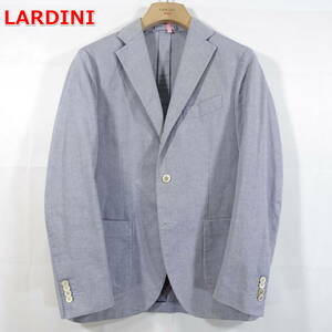 【定番】ラルディーニ　春夏　ブルー系　コットンジャケット　LARDINI　サイズ４６（Ｍ相当）