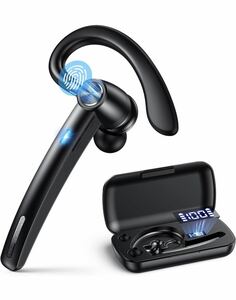 2023年秋初売り Bluetooth 5.3チップ搭載 360 イヤホン 片耳 ブルートゥースイヤホン 500mAhヘッドセットBluetooth G1