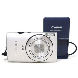 ◎簡易動作確認済 Canon IXY 600F コンパクトデジタルカメラ PC1676 フルHD シルバー デジカメ バッテリー付き ON5751