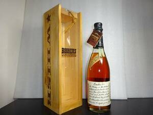 古酒 未開栓 BOOKERS/ブッカーズ ノエ 7年 B94-E-13 (Jan. 2002) / 7YRS 8MO 750ml 63.2% 木箱付 バーボン ウィスキー