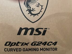 新品未開封品◆MSI Optix G24C4 ゲーミングモニター23.6インチ FHD 湾曲