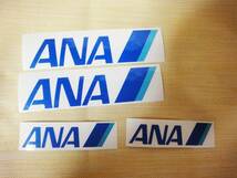 新品未使用品 ANA ステッカー 反射タイプ 2サイズ 2枚セット_画像2
