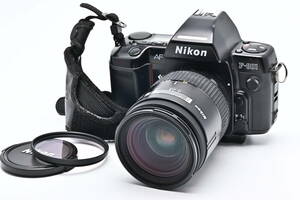 1C-325 Nikon ニコン F-801 AF NIKKOR 28-85mm f/3.5-4.5 + MF-21 + AH-4 一眼レフフィルムカメラ オートフォーカス
