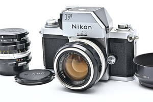 1C-419 Nikon ニコン F フォトミック FTN 後期 NIKKOR Auto 50mm + 28mm 一眼レフフィルムカメラ マニュアルフォーカス