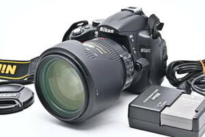 1C-493 Nikon ニコン D5000 AF-S DX NIKKOR 18-200mm f/3.5-5.6 G ED 一眼レフデジタルカメラ
