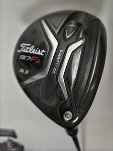 Titleist タイトリスト 917F2 FW 打ちやすい16.5度 TourAD MJ6 SR ヘッドカバー レンチ付