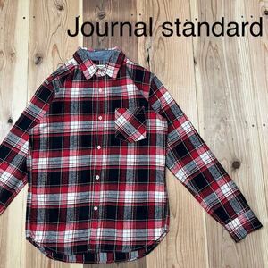 Journal standard ジャーナルスタンダード ネルシャツ 長袖 チェックシャツ サイズM 玉mc2551