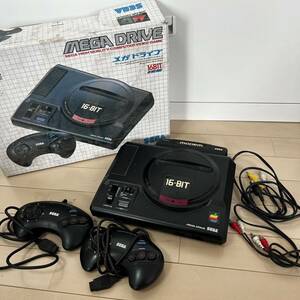 SEGA メガドライブ MEGA DRIVE セガ コントローラー ゲーム機 MD 16-BIT 本体 MODEM メガモデム 箱付