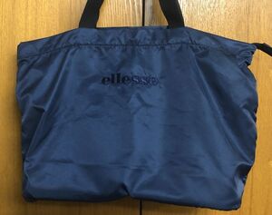 ellesse★トートバッグ　紺　中古品