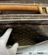 1円〜LOUIS VUITTON ルイ ヴィトン モノグラム サテライト53 スーツケース トラベルバッグ 旅行カバン 2WAY ショルダー M23356_画像7