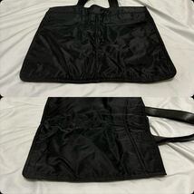 1円〜プラダ PRADA 2WAY トートバッグ ブラック ナイロン レザー テスート サフィアーノ ショルダーバッグ_画像3