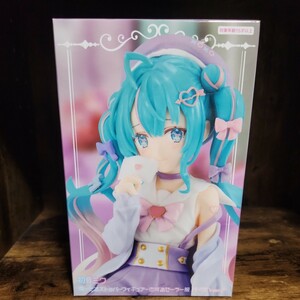 早い者勝ち！ 初音ミク ぬーどるストッパーフィギュア 恋するセーラー服 パープルver. 新品未開封 プライズ フリュー