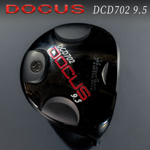 ドゥーカスゴルフ DOCUS DCD702 9.5度ドライバーへッド単品 ヘッドカバー付_画像1