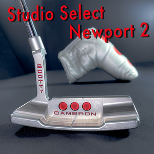 スコッティキャメロン SCOTTY CAMERON スタジオセレクト STUDIO SELECT ニューポート NEWPORT 35インチ ヘッドカバー付