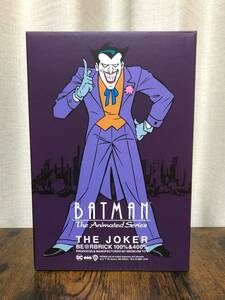 ベアブリック　BE@RBRICK　THE JOKER　BATMAN The Animated Series Ver.　100％ & 400％　メディコムトイ　バットマン　ジョーカー