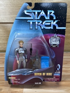 STAR TREC スタートレック SEVEN OF NINE Playmates STARFLEET COMMAND パーツ付き