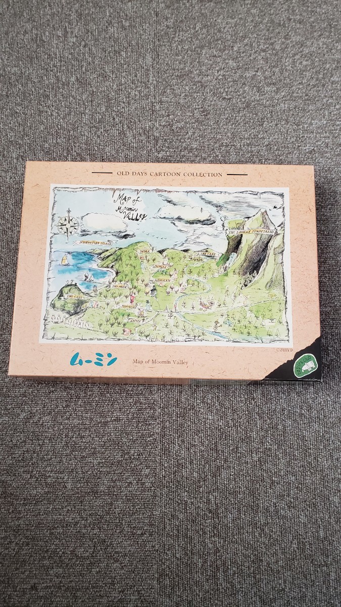 希少品 ムーミン谷地図Ⅰ ジクソーパズル 希少品 ムーミン谷地図Ⅰ ジクソーパズル