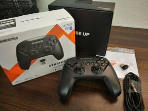 SteelSeries Stratus Duo Windows Android対応 VR Bluetooth 2.4Ghz デュアルワイヤレス ゲームコントローラー
