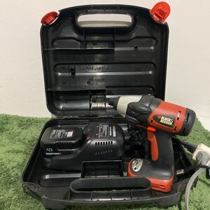 【Black&Decker】コードレスインパクトドライバー　セット SX-5000 ブラックアンドデッカー 現状品