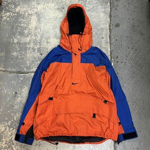 90s Nike ACG ナイキ アウトドア　アノラック　97年　ニューヨーク　スノボvintage レア　ストリート　y2kマウンテンパーカーテックウェア