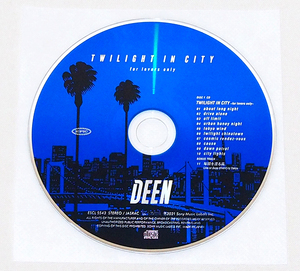 ■CD　DEEN　TWILIGHT IN CITY for lovers only（CDのみ・ディスクのみ）　　【B26】　　