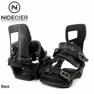 1円 SNB/24 NIDECKER ナイデッカー KAON PLUS カオンプラス/Black/L/ メンズ/日本正規品/スノーボード/バインディング/FLOW/ビンディング