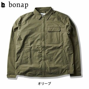 1円SNB/bonap ボナップ エアロゲル インサレーション シャツ ジャケット bnp-004/オリーブ/L/アウター/防寒/アウトドア/キャンプ/秋冬/撥水