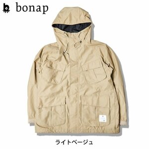 1円SNB/bonap ボナップ エアロゲル インサレーションマルチポケット マウンテンパーカ bnp-006/ライトベージュ/M/アウター/防寒/アウトドア