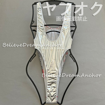 *新品*超ハイレグ キャンギャル セクシー レオタード*バドガール*水着 ワンピース コスチューム レースクイーン グラビア 撮影 ロゴ ビール_画像2