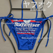 *新品*キャンギャル セクシートライアングル ビキニ*バドガール*水着*サーキット レースクイーン コスプレ グラビア 缶ビール アイドル_画像4