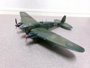 詳細不明 1/48 ハインケル He111 ? プラモデル 完成品 (7242-305)