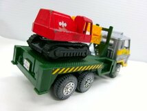 ヨネザワ ダイヤペット 1/55 いすゞ 運搬車 クレーン付 (5126-63)_画像3