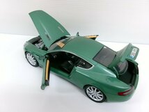 ミニチャンプス 1/18 アストンマーチン DB9 クーペ 2003 グリーン (1241-441)_画像6