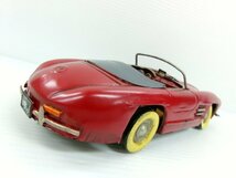 詳細不明 ブリキ製 メルセデスベンツ 300SL 風 モデルカー (3242-219)_画像2