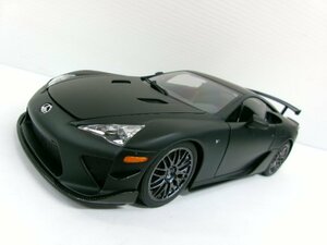 オートアート 1/18 レクサス LFA ニュルブルクリンク パッケージ マットブラック (5125-551)