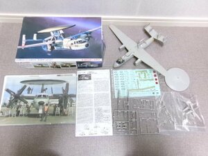 フジミ 1/72 E-2CJ ホークアイ 航空自衛隊警戒航空隊 第601飛行隊 キット 作りかけ (5131-655)