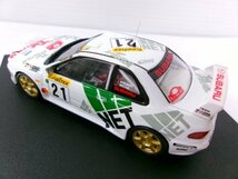 トロフュー 1/43 スバル インプレッサ WRC #21 モンテカルロラリー 1998 8位 A.Kremer (6144-247)_画像6