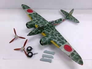 詳細不明 1/48 二式複座戦闘機 屠龍 ? プラモデル 完成品 ジャンク (1200-175)