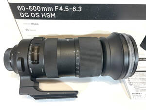 SIGMA シグマ 60-600mm F4.5-6.3 DG OS HSM Sports ニコンF