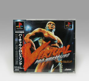 ● PS 帯・ハガキあり バーチャル・プロレスリング SLPS-00449 動作確認済み VIRTUAL PRO WRESTLING NTSC-J Asmik 1996 