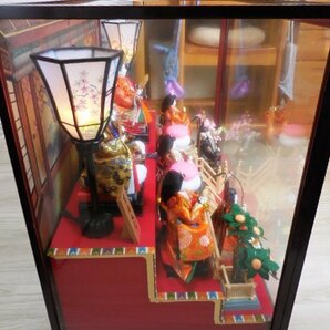 【引き取り限定！】お雛様飾り ひな人形 吉徳大光 オルゴール付き 約35年前に購入品 USED 美品の画像6