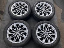 レクサス LS500 純正ホイール 4本 245/50R19 LEXUS 50系 19インチ 8J +25 PCD 120 5H 40系 流用にも サマータイヤ ノーマルタイヤ_画像1